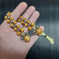 Handmade Wooden Chetki Skilltoy | Slavic Flip Rosary | Pocket Worry Beads for Hand Dexterity "Meditative rhythm" v2