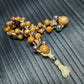Handmade Wooden Chetki Skilltoy | Slavic Flip Rosary | Pocket Worry Beads for Hand Dexterity "Meditative rhythm" v2