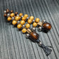 Handmade Wooden Chetki Skilltoy | Slavic Flip Rosary | Pocket Worry Beads for Hand Dexterity "Meditative rhythm" v3