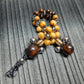 Handmade Wooden Chetki Skilltoy | Slavic Flip Rosary | Pocket Worry Beads for Hand Dexterity "Meditative rhythm" v3