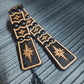 Handmade Wooden Chetki Skilltoy | Slavic Flip Rosary | Pocket Worry Beads for Hand Dexterity "Strict captain"