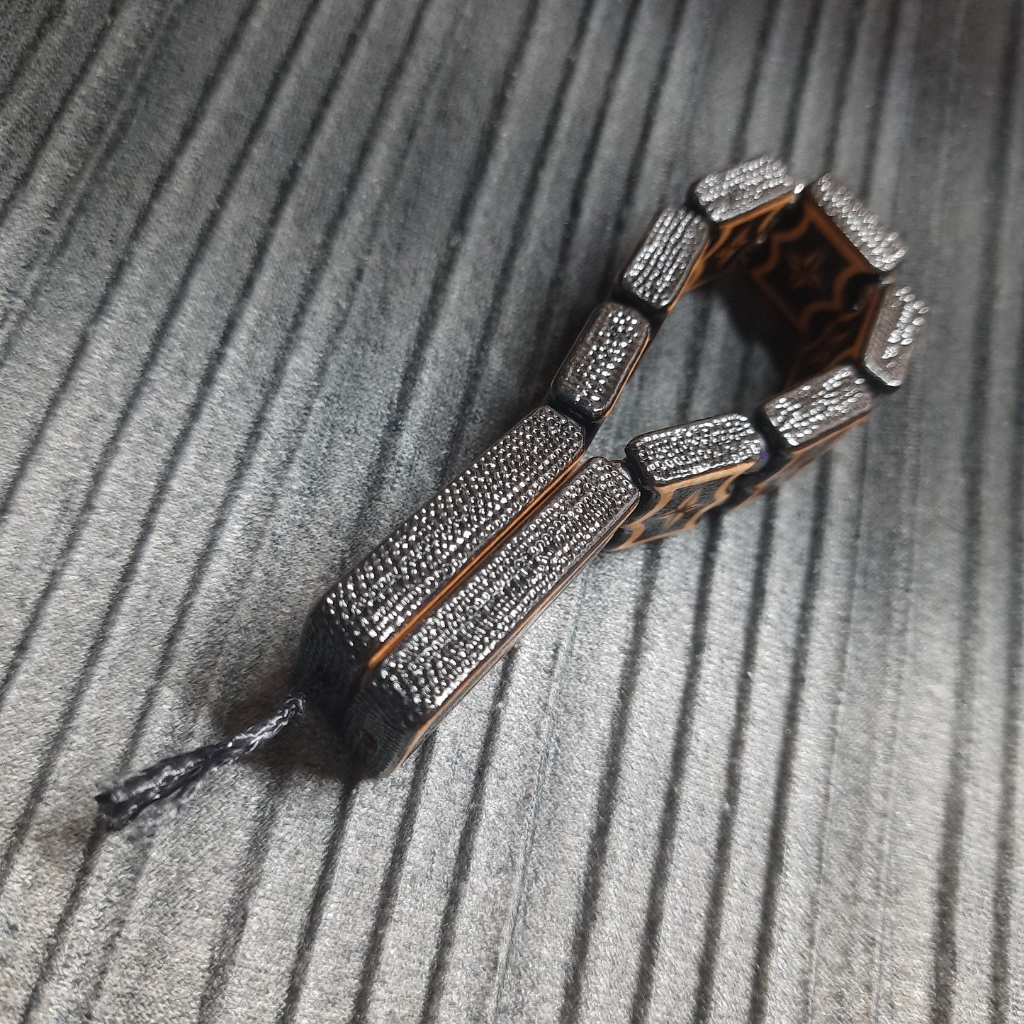 Handmade Wooden Chetki Skilltoy | Slavic Flip Rosary | Pocket Worry Beads for Hand Dexterity "Strict captain"