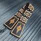 Handmade Wooden Chetki Skilltoy | Slavic Flip Rosary | Pocket Worry Beads for Hand Dexterity "Strict captain"