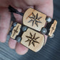 Handmade Wooden Chetki Skilltoy | Slavic Flip Rosary | Pocket Worry Beads for Hand Dexterity "Mountain traveler"