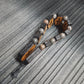 Handmade Wooden Chetki Skilltoy | Slavic Flip Rosary | Pocket Worry Beads for Hand Dexterity "Mountain traveler"
