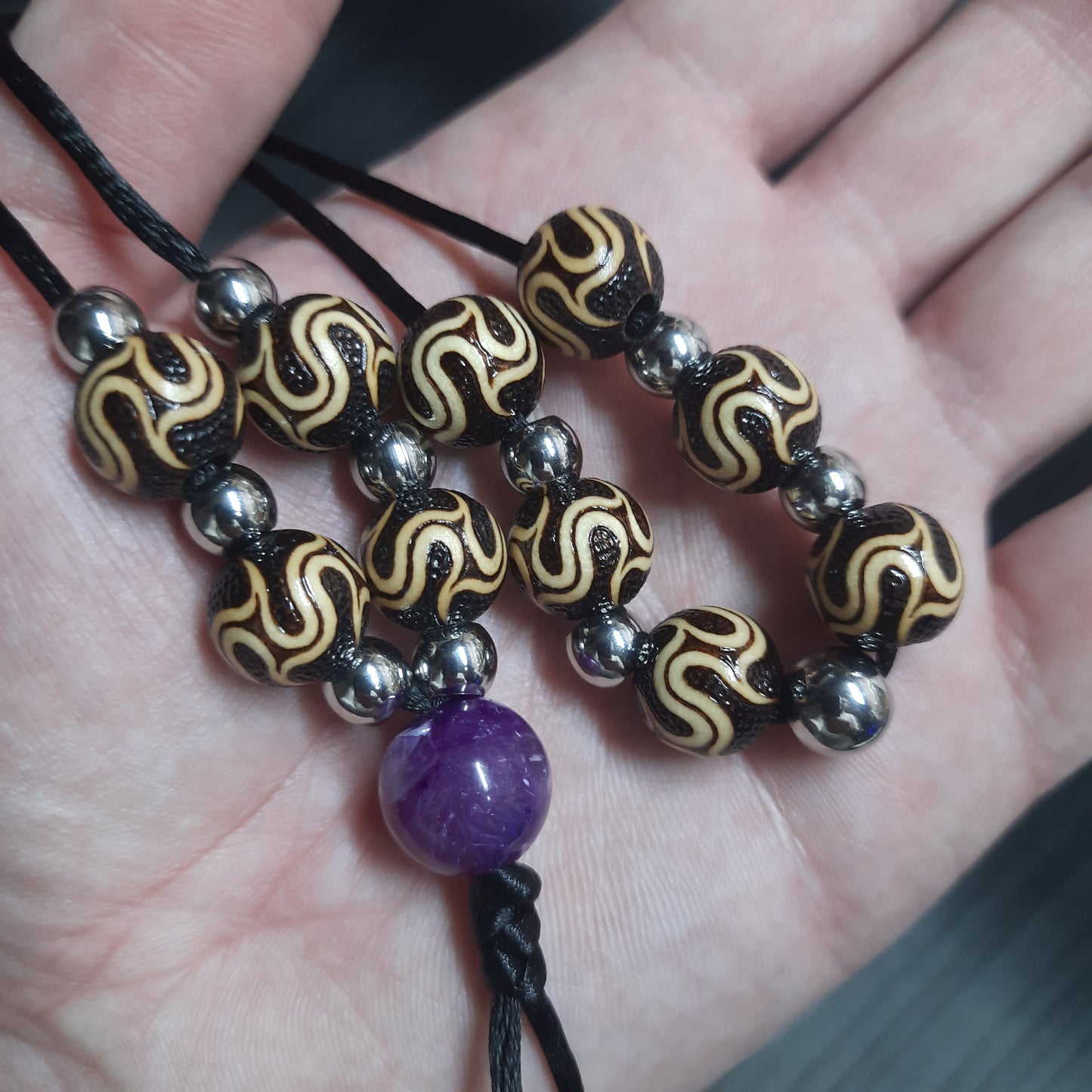 Komboloi wooden handmade "Find your way"
