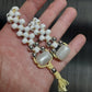 Chetki handmade "White mystical vortex"