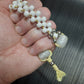 Chetki handmade "White mystical vortex"