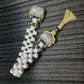 Chetki handmade "White mystical vortex"