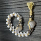 Chetki handmade "White mystical vortex"
