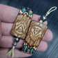 Handmade Wooden Chetki Skilltoy | Slavic Flip Rosary | Pocket Worry Beads for Hand Dexterity "Spirit of ancestors"