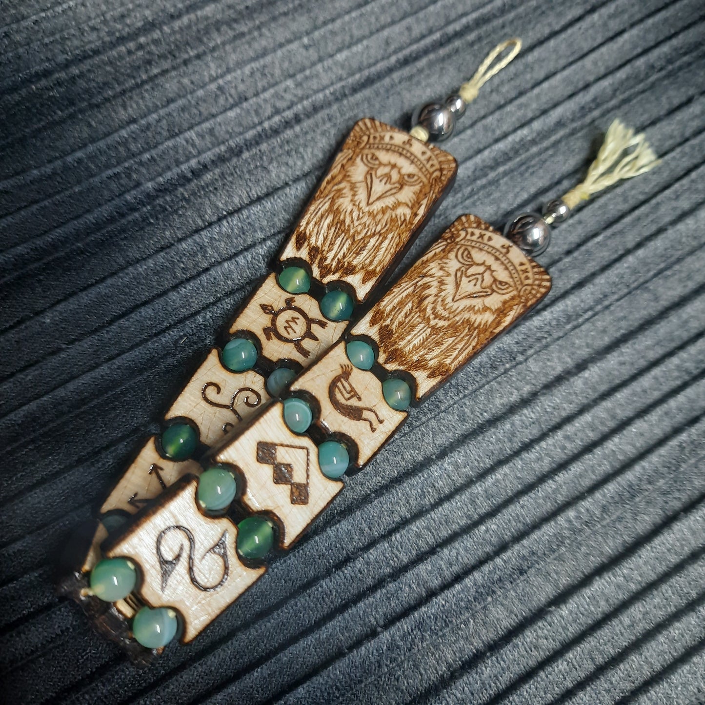 Handmade Wooden Chetki Skilltoy | Slavic Flip Rosary | Pocket Worry Beads for Hand Dexterity "Spirit of ancestors"