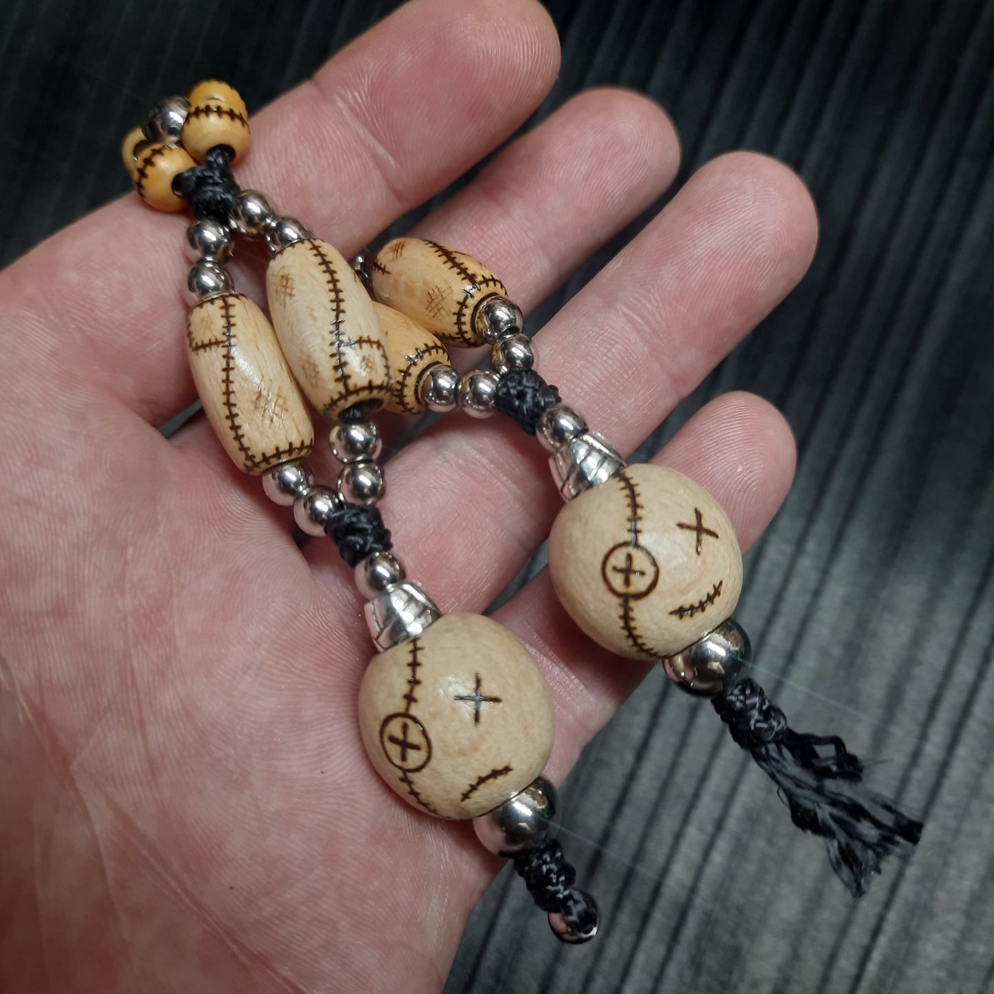 Chetki wooden handmade "Monster Voodoo Doll"