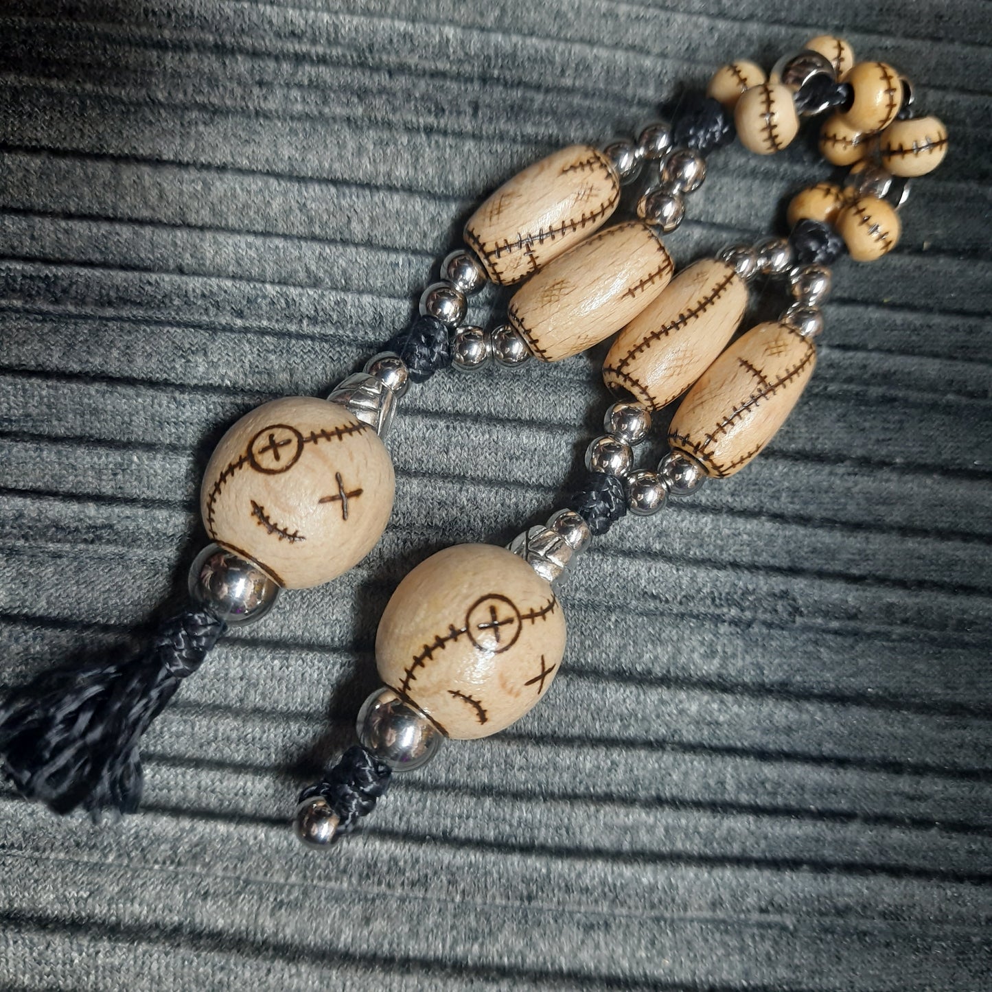 Chetki wooden handmade "Monster Voodoo Doll"