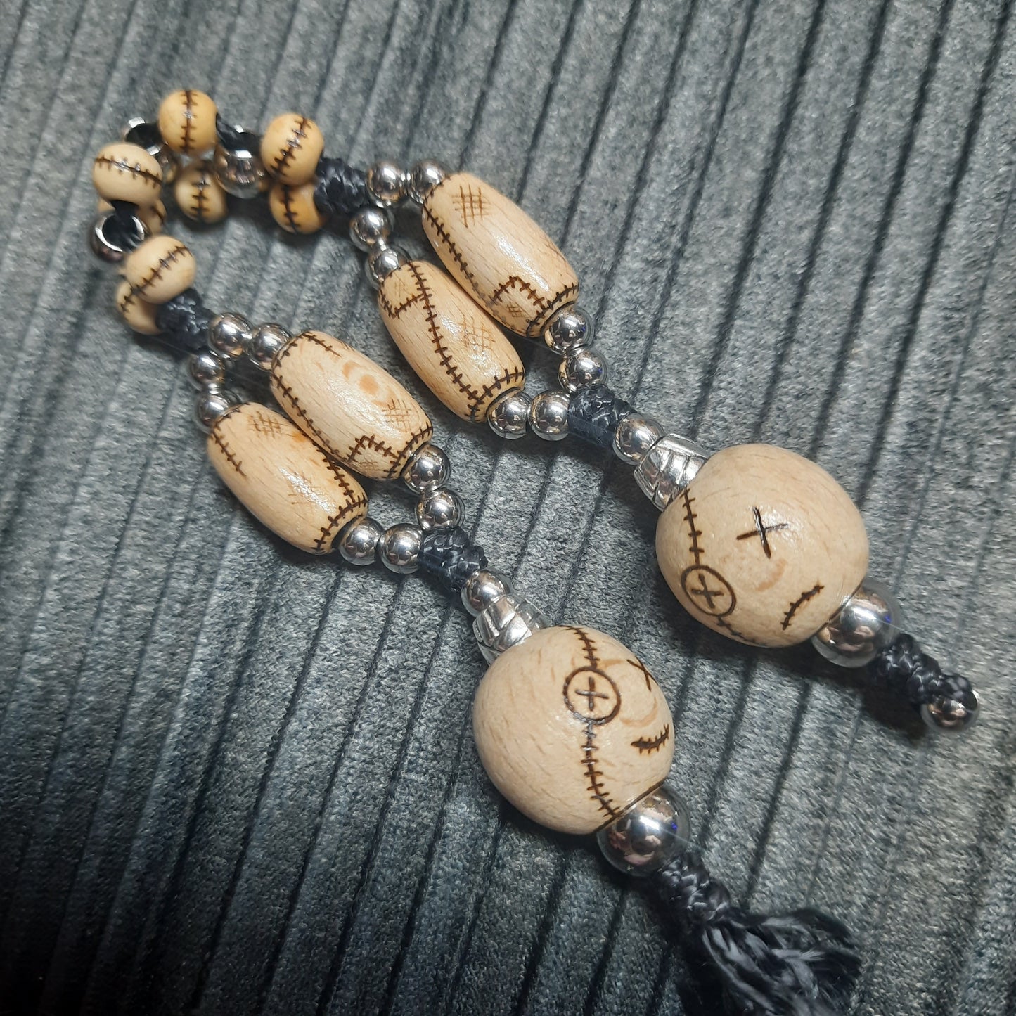 Chetki wooden handmade "Monster Voodoo Doll"