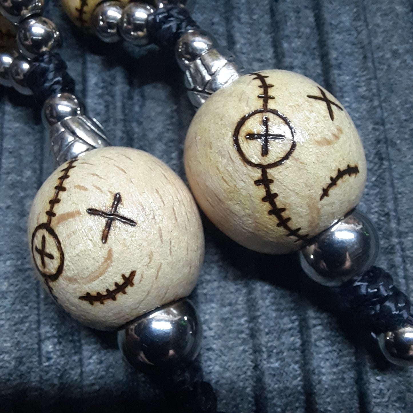 Chetki wooden handmade "Monster Voodoo Doll"