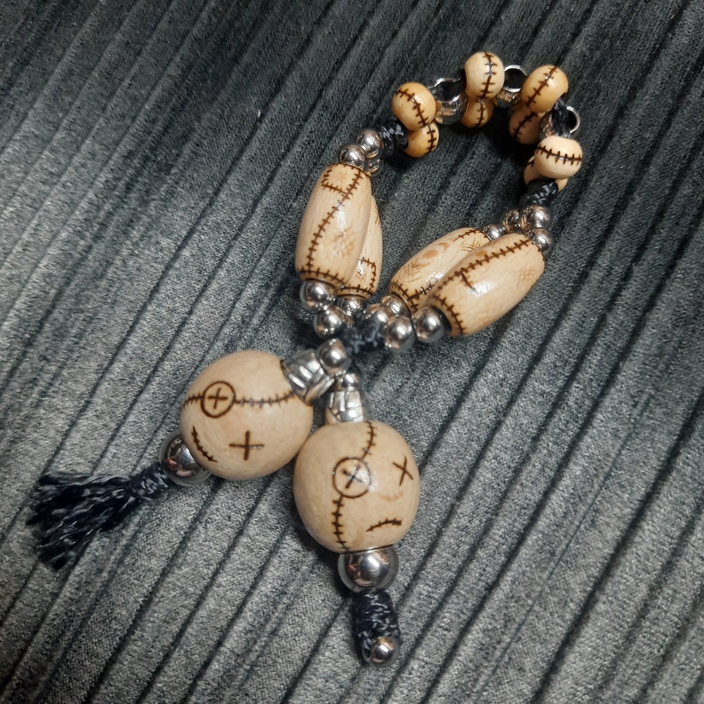 Chetki wooden handmade "Monster Voodoo Doll"