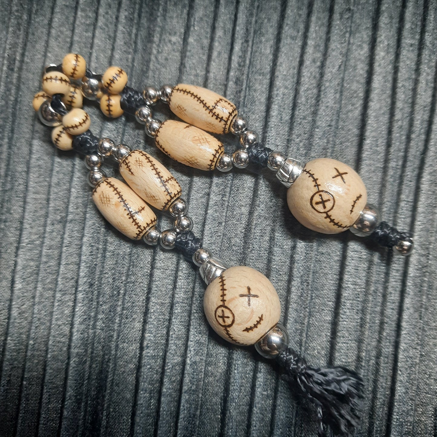 Chetki wooden handmade "Monster Voodoo Doll"