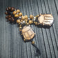 Handmade Wooden Chetki Skilltoy | Slavic Flip Rosary | Pocket Worry Beads for Hand Dexterity "Egyptian relaxation"