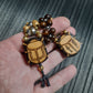 Handmade Wooden Chetki Skilltoy | Slavic Flip Rosary | Pocket Worry Beads for Hand Dexterity "Egyptian relaxation"