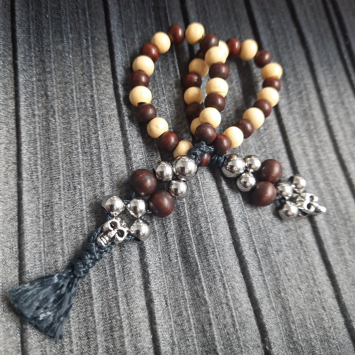 Chetki handmade "Charon's partner" 9v, flip rosary skilltoy and finger training (SCU: 240416)