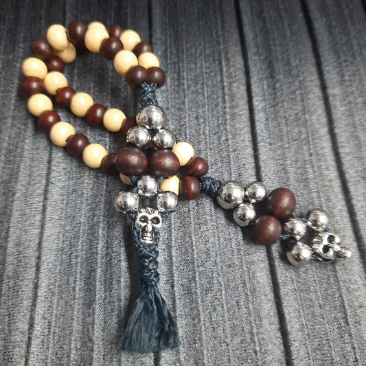 Chetki handmade "Charon's partner" 9v, flip rosary skilltoy and finger training (SCU: 240416)