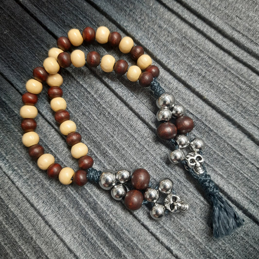 Chetki handmade "Charon's partner" 9v, flip rosary skilltoy and finger training (SCU: 240416)