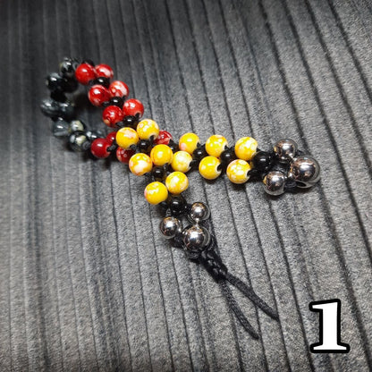 Handmade Chetki Skilltoy "Nimble tentacles" Slavic Flip Rosary | Pocket Worry Beads for Hand Dexterity