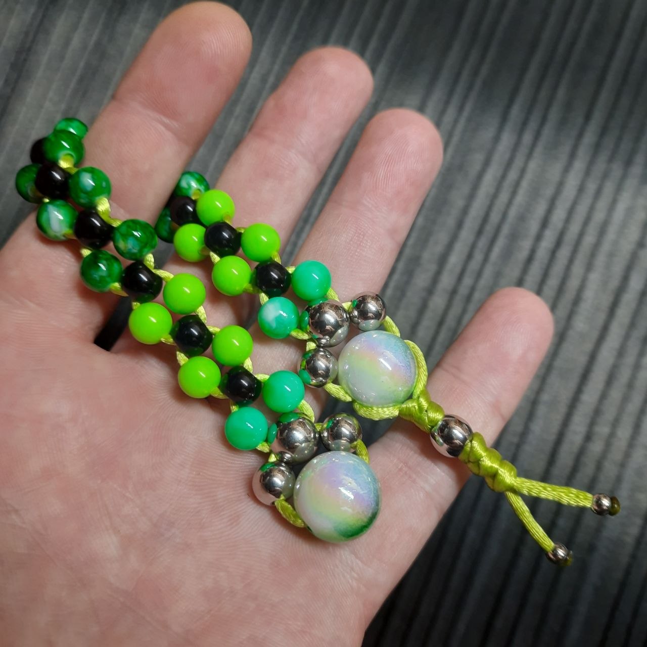 Handmade Chetki Skilltoy | Slavic Flip Rosary | Pocket Worry Beads for Hand Dexterity "Bright wind"