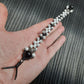 Handmade Chetki Skilltoy | Slavic Flip Rosary | Pocket Worry Beads for Hand Dexterity "28 Dalmatians"