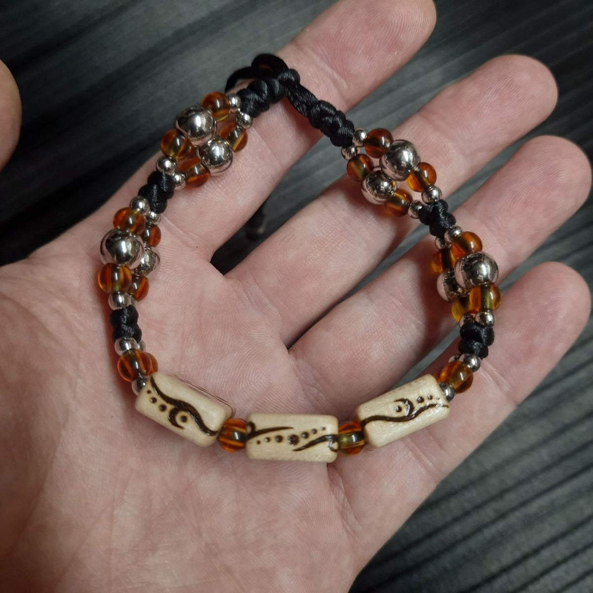 Bracelet amulet talisman "Guardian Satellites"