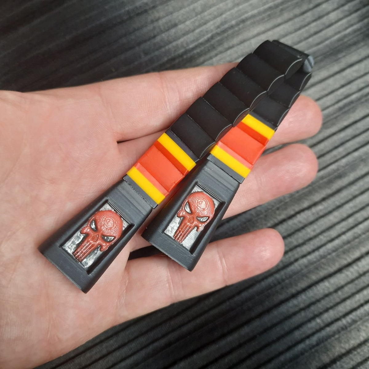 Chetki "Nimble Punisher" (narrow version - 17mm, pads / narkomanki) + souvenir