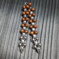 Handmade Wooden Chetki "Dragon Hunter"| Slavic Flip Rosary | Pocket Worry Beads for Hand