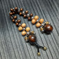 Handmade Wooden Chetki Skilltoy | Slavic Flip Rosary | Pocket Worry Beads for Hand "Duality of Eternity" v2