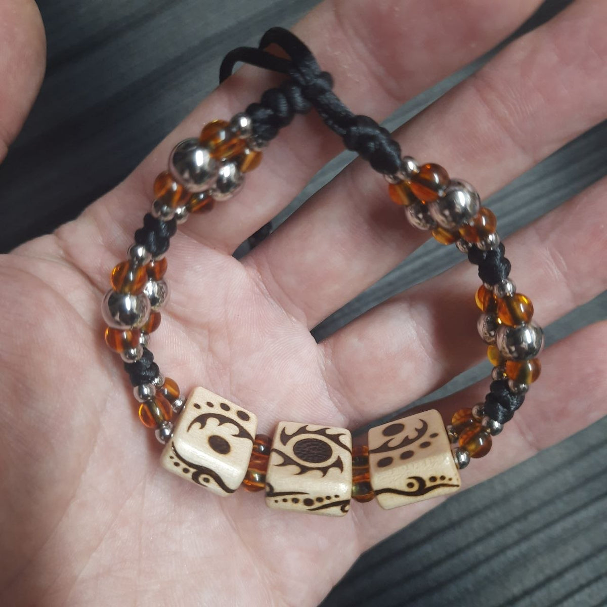 Bracelet amulet talisman "Guardian Satellites"