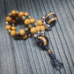 Handmade Wooden Chetki Skilltoy "Shalgorakht — Defender of the Rune Glade"      Slavic Flip Rosary | Pocket Worry Beads for Hand Dexterity