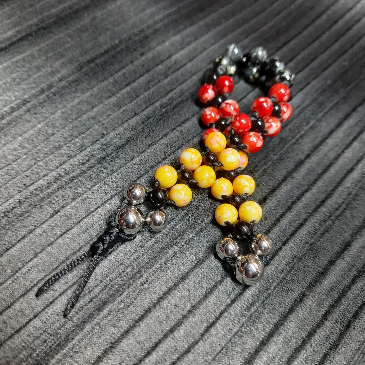 Handmade Chetki Skilltoy "Nimble tentacles" Slavic Flip Rosary | Pocket Worry Beads for Hand Dexterity