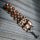 Handmade Wooden Chetki Skilltoy "Treasure Hunter" Slavic Flip Rosary | Pocket Worry Beads for Hand Dexterity