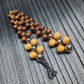 Handmade Wooden Chetki "Bright hope"      Slavic Flip Rosary | Pocket Worry Beads for Hand Dexterity