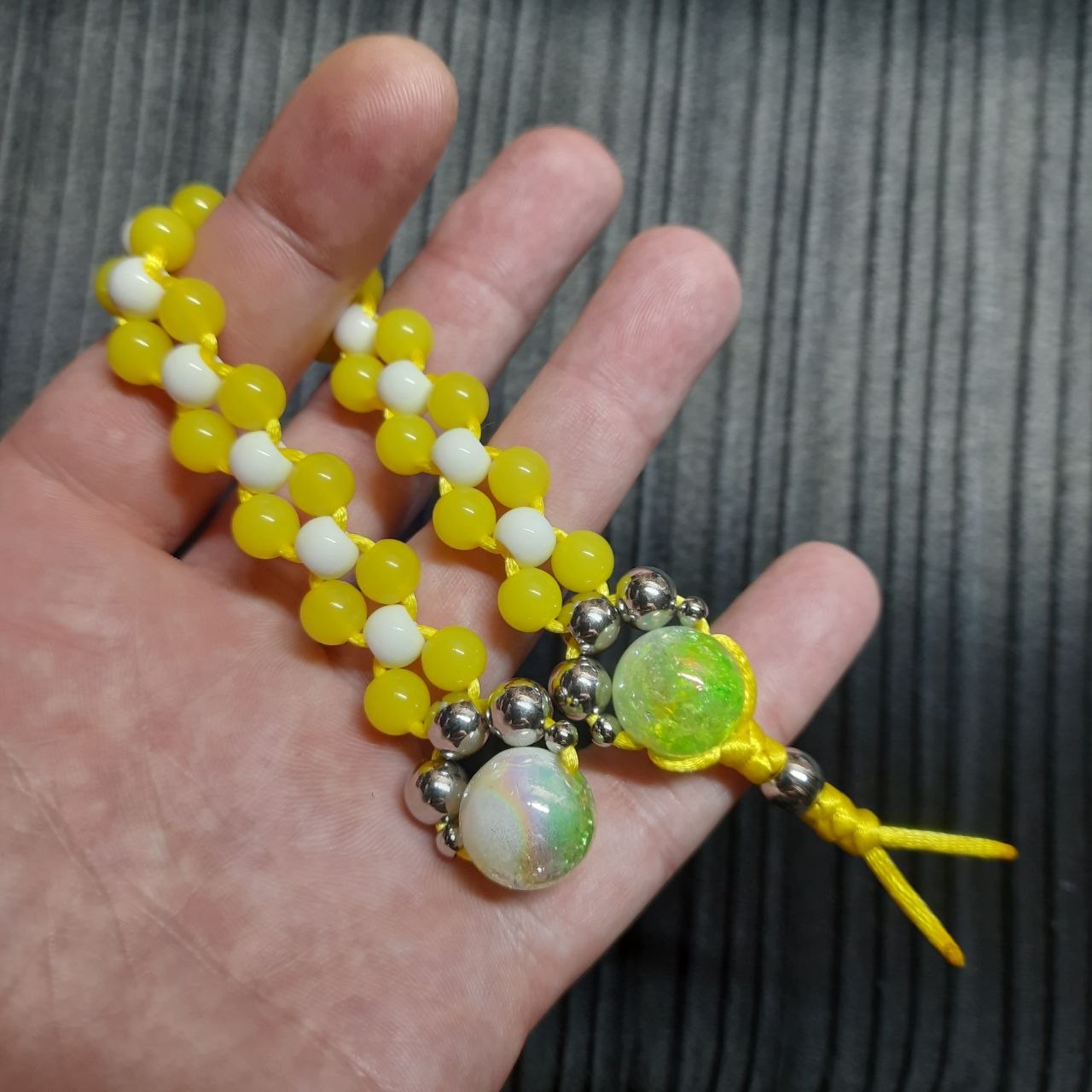 Handmade Chetki Skilltoy | Slavic Flip Rosary | Pocket Worry Beads for Hand Dexterity "Bright wind"