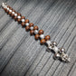 Handmade Wooden Chetki "Dragon Hunter"| Slavic Flip Rosary | Pocket Worry Beads for Hand