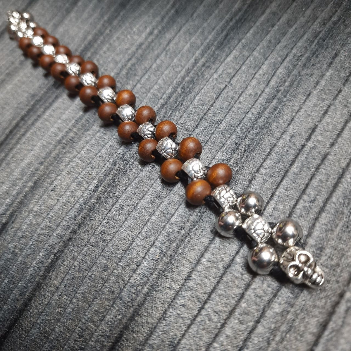 Handmade Wooden Chetki "Dragon Hunter"| Slavic Flip Rosary | Pocket Worry Beads for Hand