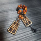 Handmade Wooden Chetki Skilltoy "Captain of the Golden Galleon" Slavic Flip Rosary | Pocket Worry Beads for Hand Dexterity