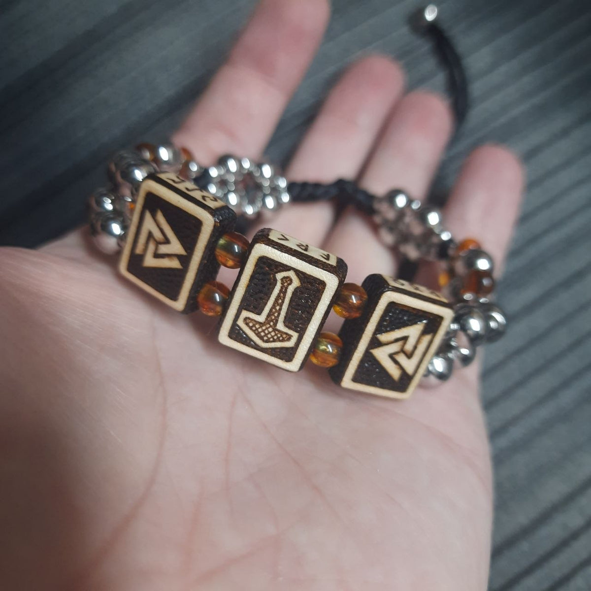Bracelet amulet talisman "Guardian Satellites"