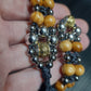 Handmade Wooden Chetki Skilltoy "Leovult – Guardian of the Forest"      Slavic Flip Rosary | Pocket Worry Beads for Hand Dexterity