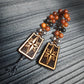 Handmade Wooden Chetki Skilltoy "Captain of the Golden Galleon" Slavic Flip Rosary | Pocket Worry Beads for Hand Dexterity