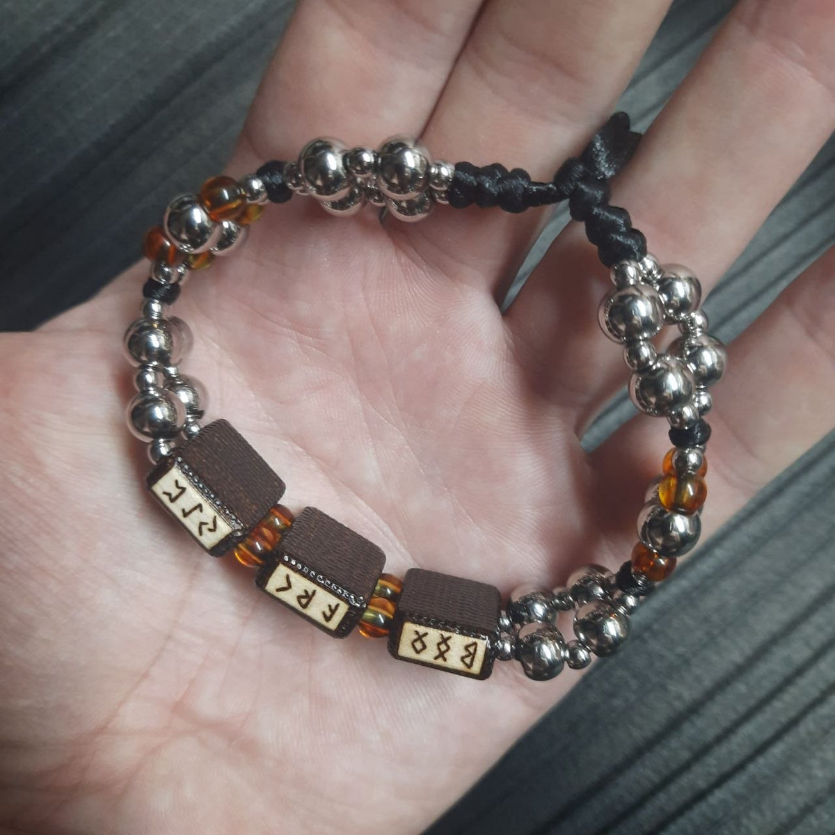 Bracelet amulet talisman "Guardian Satellites"