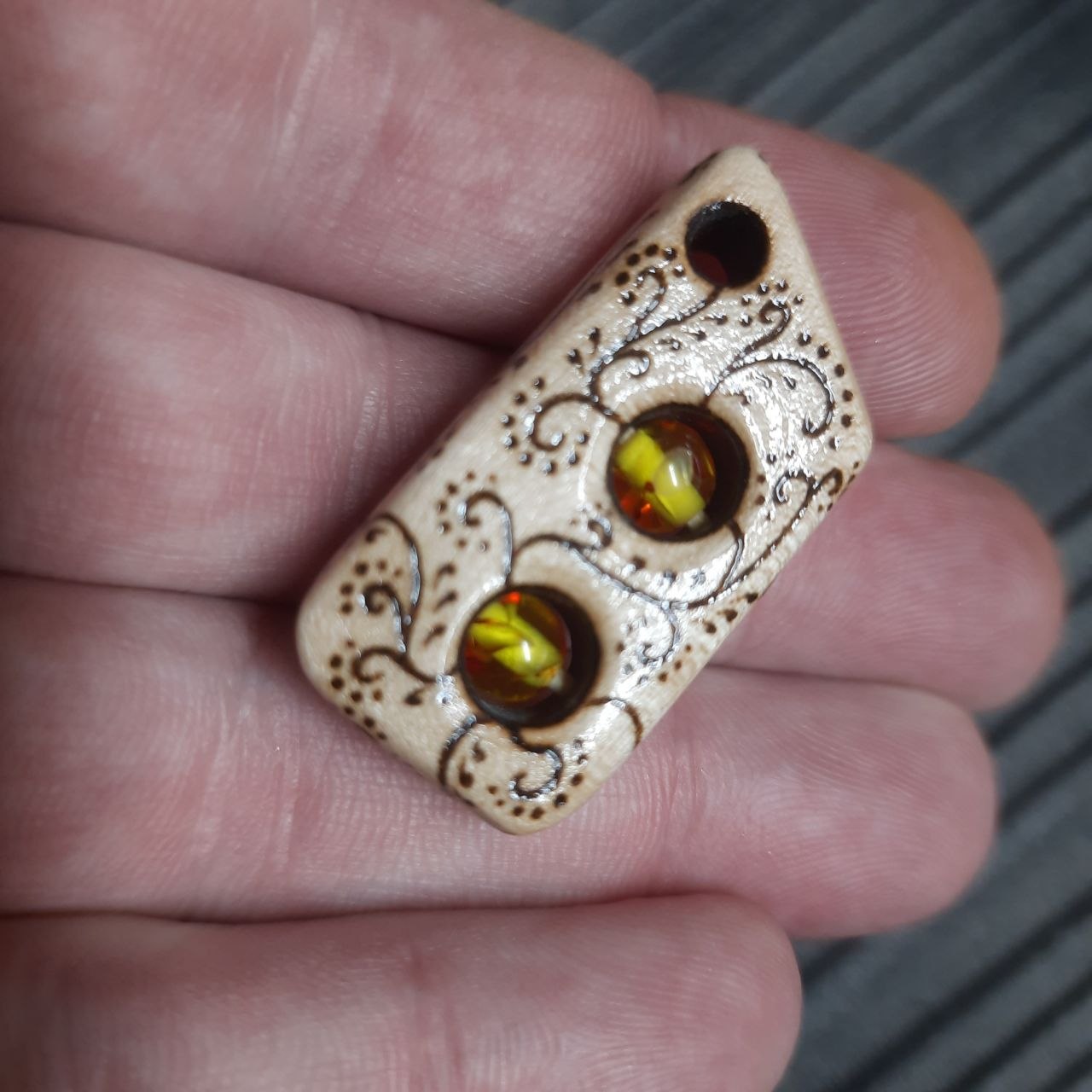 Pendant amulet talisman "Forest spirits"