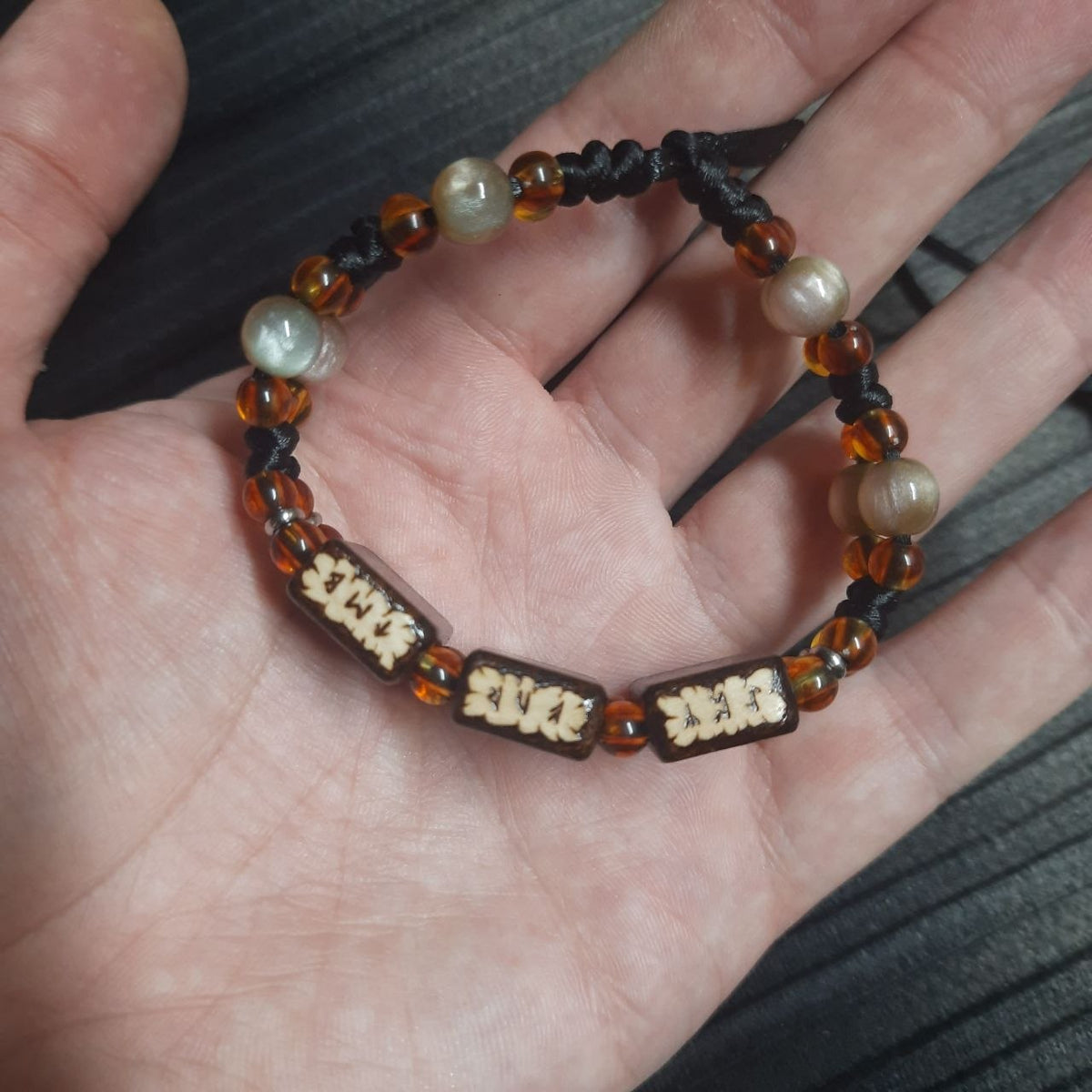 Bracelet amulet talisman "Guardian Satellites"