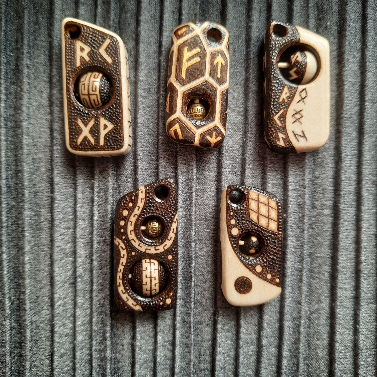 Pendant amulet talisman "Forest spirits" second series